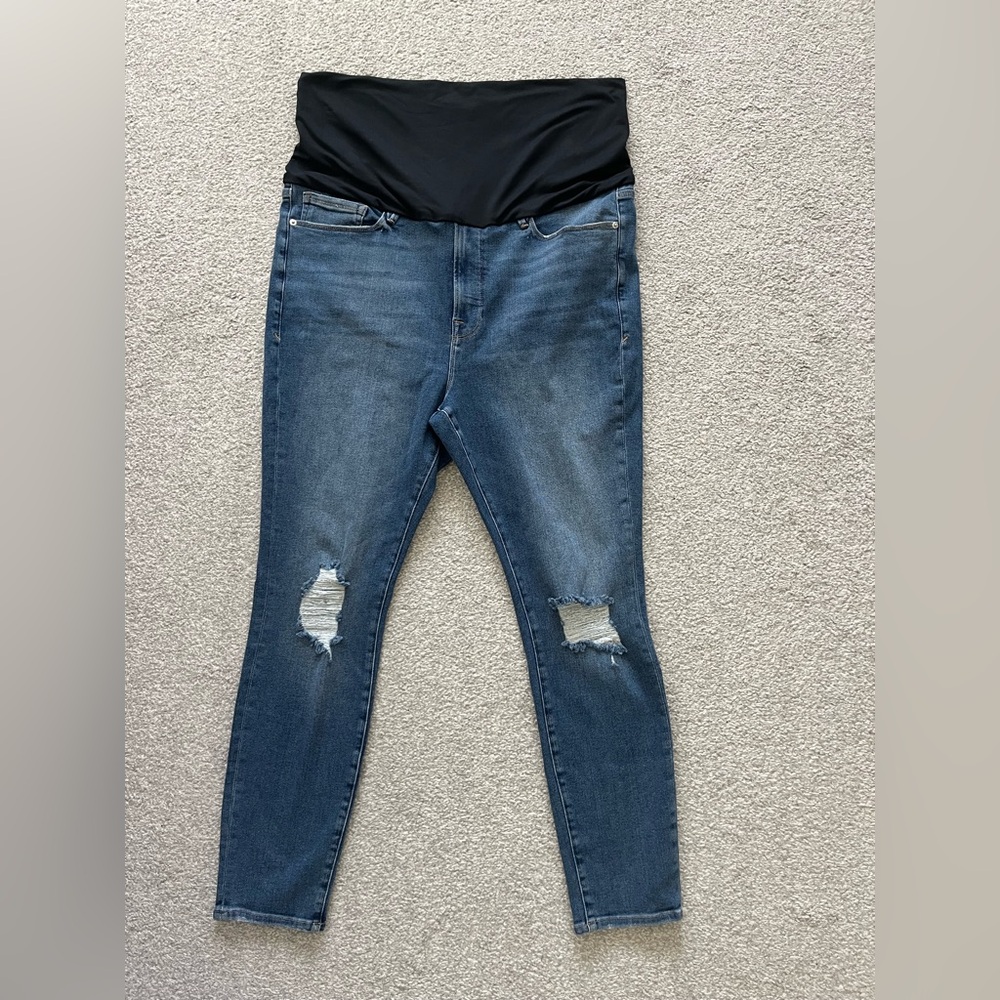 NWT Good American Maternity Jeans Size 18